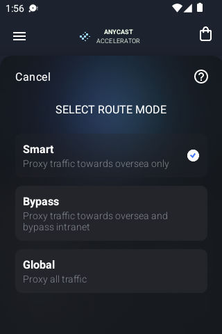 anycast加速官网android下载效果预览图